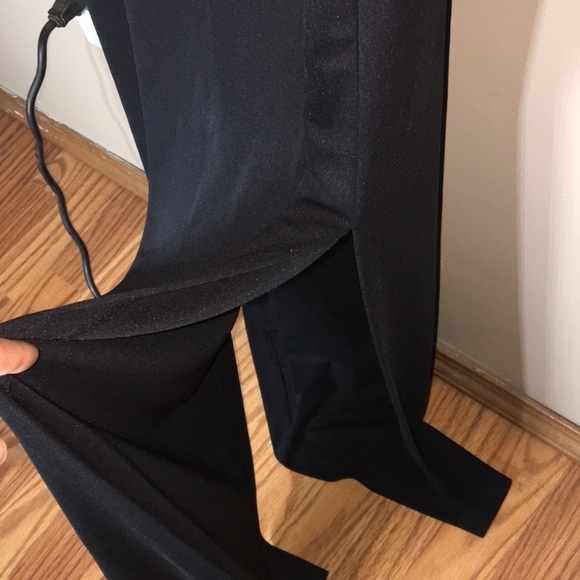 Morgan and Co. black and silver dress size 7/8 sparkly prom dress long m… - Picture 6 of 8